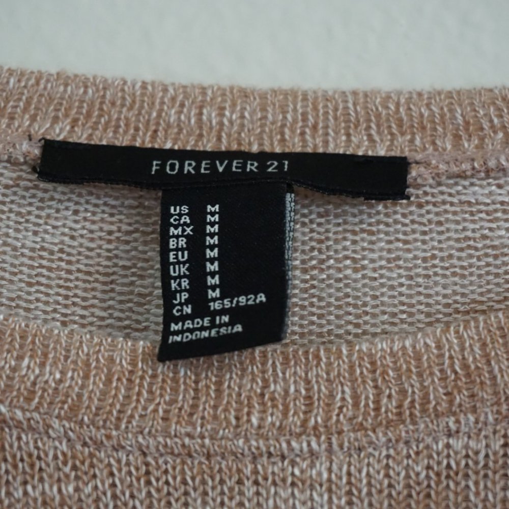 Forever 21 Tan Sweater - Picture 4 of 4